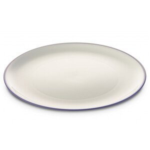 Talíř Omada SANALIVING Dinner Plate 24xh2cm Barva: bílá/fialová