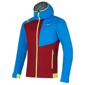 Pánská bunda La Sportiva Macnas Softshell Jkt M Velikost: M / Barva: červená/modrá
