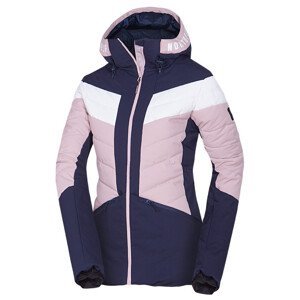 Dámská lyžařská bunda Northfinder Ida Velikost: M / Barva: růžová/modrá