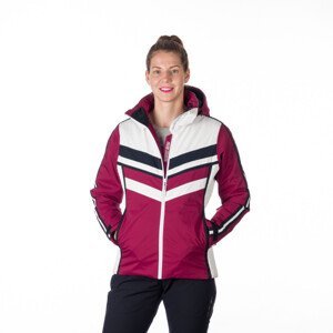 Dámská lyžařská bunda Northfinder Doris Velikost: XL / Barva: bílá/fialová