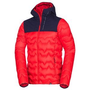 Pánská zimní bunda Northfinder Woodrow Velikost: M / Barva: červená/modrá