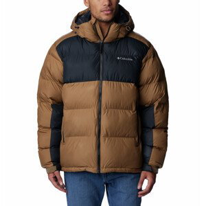 Pánská zimní bunda Columbia Pike Lake™ II Hooded Jacket Velikost: XXL / Barva: hnědá/černá