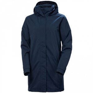 Dámský zimní kabát Helly Hansen W Sanna Ins Rain Coat Velikost: M / Barva: modrá