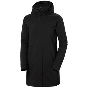 Dámský zimní kabát Helly Hansen W Sanna Ins Rain Coat Velikost: M / Barva: černá