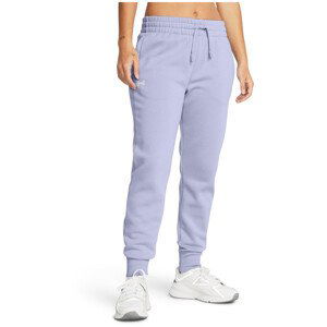 Dámské tepláky Under Armour Rival Fleece Jogger Velikost: XS / Barva: bílá/fialová