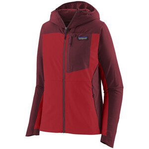 Dámská softshellová bunda Patagonia R1 CrossStrata Hoody Velikost: L / Barva: černá