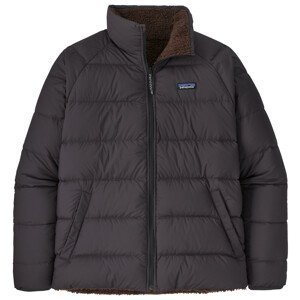 Pánská péřová bunda Patagonia Reversible Silent Down Jacket Velikost: M / Barva: černá