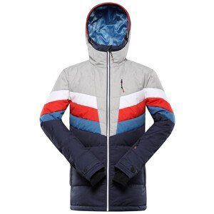 Pánská zimní bunda Alpine Pro Feedr Velikost: L / Barva: modrá