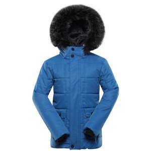 Dětská zimní bunda Alpine Pro Egypo Dětská velikost: 128-134 / Barva: modrá