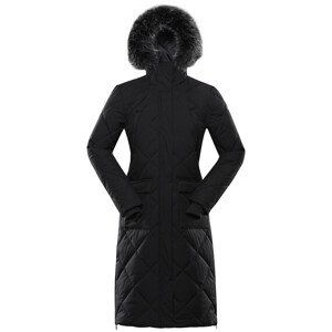 Dámský zimní kabát Alpine Pro Gosbera Velikost: S / Barva: černá