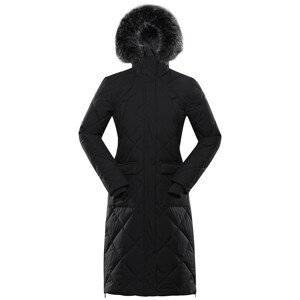 Dámský zimní kabát Alpine Pro Gosbera Velikost: M / Barva: černá
