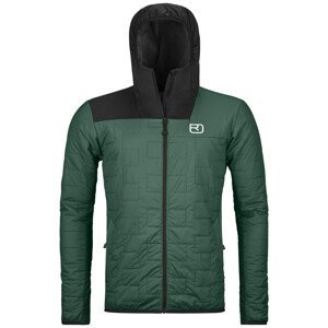 Pánská bunda Ortovox Swisswool Piz Badus Jacket M Velikost: XL / Barva: tmavě zelená