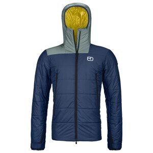 Pánská bunda Ortovox Swisswool Zinal Jacket M Velikost: M / Barva: modrá