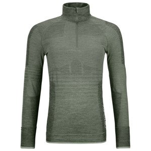 Dámské funkční triko Ortovox 230 Competition Zip Neck W Velikost: S / Barva: šedá