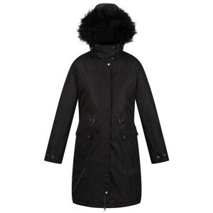 Dámský zimní kabát Regatta Lellani Velikost: M / Barva: černá