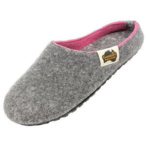 Pantofle Gumbies Outback - Grey & Pink Velikost bot (EU): 38 / Barva: šedá/růžová