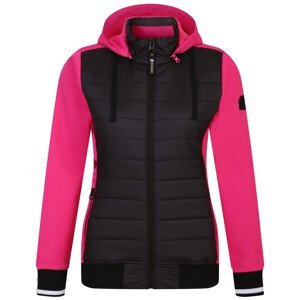 Dámská zimní bunda Dare 2b Fend Jacket Velikost: XXL / Barva: černá/růžová