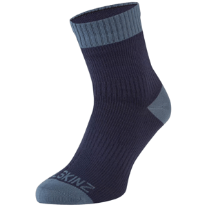 Nepromokavé ponožky SealSkinz Wretham Velikost ponožek: 36-38 / Barva: tmavě modrá