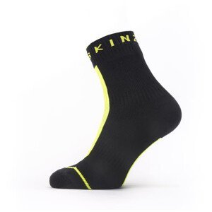 Nepromokavé ponožky SealSkinz Dunton Velikost ponožek: 36-38 / Barva: černá