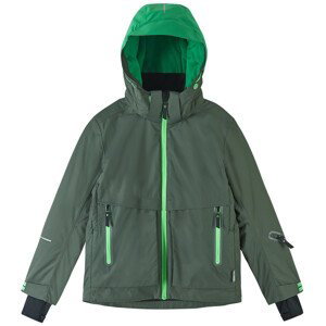 Dětská zimní bunda Reima Tirro Junior Dětská velikost: 140 / Barva: tmavě zelená