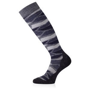 Podkolenky Lasting SLJ Velikost ponožek: 42-45 / Barva: černá