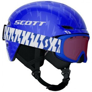 Set přilba a brýle Scott Keeper 2 + Witty Jr Velikost helmy: 53-56 cm / Barva: modrá/světle modrá