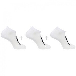 Ponožky Salomon Everyday Low 3-Pack Velikost ponožek: 39-41 / Barva: bílá
