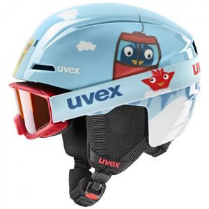 Set přilby Uvex Viti set Velikost helmy: 51-55 cm / Barva: světle modrá