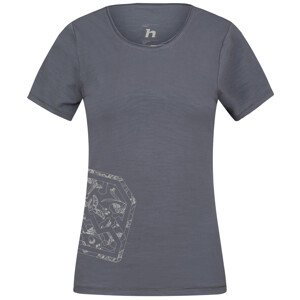 Dámské triko Hannah Zoey Il Velikost: L / Barva: tmavě šedá