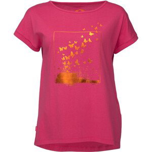 Dámské triko Loap Bazala Velikost: XS / Barva: růžová