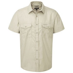 Pánská košile Craghoppers Kiwi Short Sleeved Shirt Velikost: M / Barva: béžová