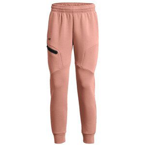 Dámské tepláky Under Armour Unstoppable Flc Jogger Velikost: S / Barva: růžová