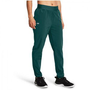 Dámské kalhoty Under Armour ArmourSport High Rise Wvn Pnt Velikost: L / Barva: zelená/modrá