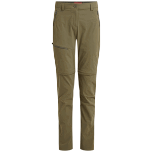 Dámské kalhoty Craghoppers NosiLife Pro Convertible Trouser III Velikost: S / Barva: zelená