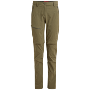 Dámské kalhoty Craghoppers NosiLife Pro Convertible Trouser III Velikost: XXL / Barva: zelená