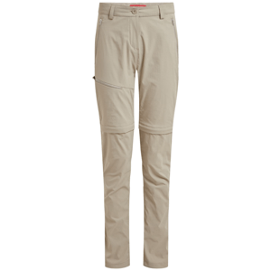 Dámské kalhoty Craghoppers NosiLife Pro Convertible Trouser III Velikost: XL / Barva: béžová