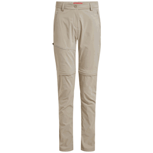 Dámské kalhoty Craghoppers NosiLife Pro Convertible Trouser III Velikost: XXL / Barva: béžová