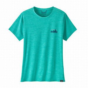 Dámské triko Patagonia W's Cap Cool Daily Graphic Shirt Velikost: XS / Barva: modrá