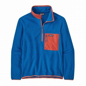 Pánská mikina Patagonia M's Microdini 1/2 Zip P/O Velikost: L / Barva: modrá