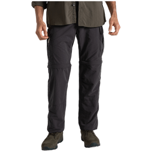 Pánské kalhoty Craghoppers NosiLife Convertible Cargo Trouser II Velikost: M / Barva: černá