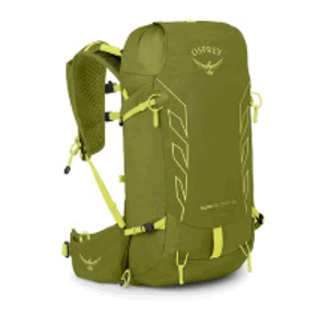 Turistický batoh Osprey Talon Velocity 20 Velikost zad batohu: L/XL / Barva: černá/žlutá