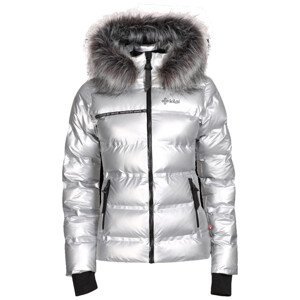 Dámská zimní bunda Kilpi LTD Sirius-W Velikost: XL / Barva: stříbrná