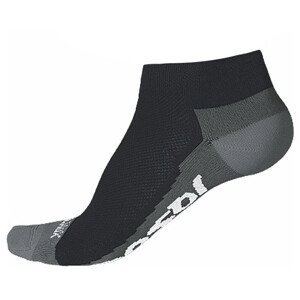 Ponožky Sensor Race Cool Invisible Velikost ponožek: 39-42 / Barva: černá/šedá