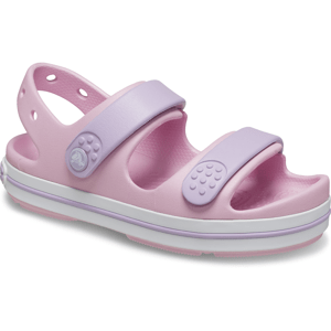 Dětské sandály Crocs Crocband Cruiser Sandal K Velikost bot (EU): 32-33 / Barva: růžová