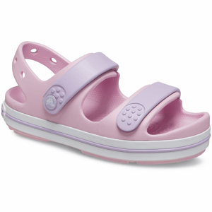 Dětské sandály Crocs Crocband Cruiser Sandal T Velikost bot (EU): 24-25 / Barva: růžová
