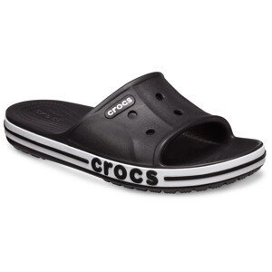 Pantofle Crocs Bayaband Slide Velikost bot (EU): 46-47 / Barva: černá/bílá