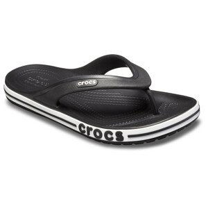 Žabky Crocs Bayaband Flip Velikost bot (EU): 39-40 / Barva: černá/bílá