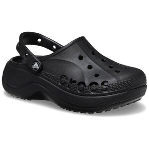 Dámské pantofle Crocs Baya Platform Clog Velikost bot (EU): 42-43 / Barva: černá