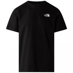 Pánské triko The North Face M S/S Redbox Tee Velikost: XXL / Barva: černá/modrá