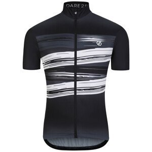 Pánský cyklistický dres Dare 2b AEP Pedal S/S Jersey Velikost: XXL / Barva: černá